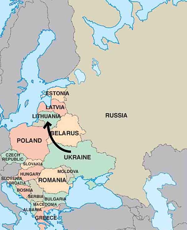 eastern europe map - ilp