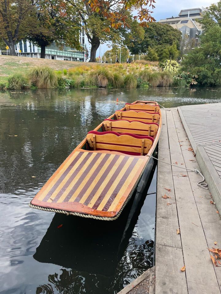 Punting tour in Christchurch