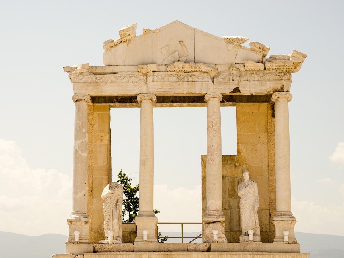 Fragment of the ancient amphitheater, Plovdiv AdobeStock_64240067