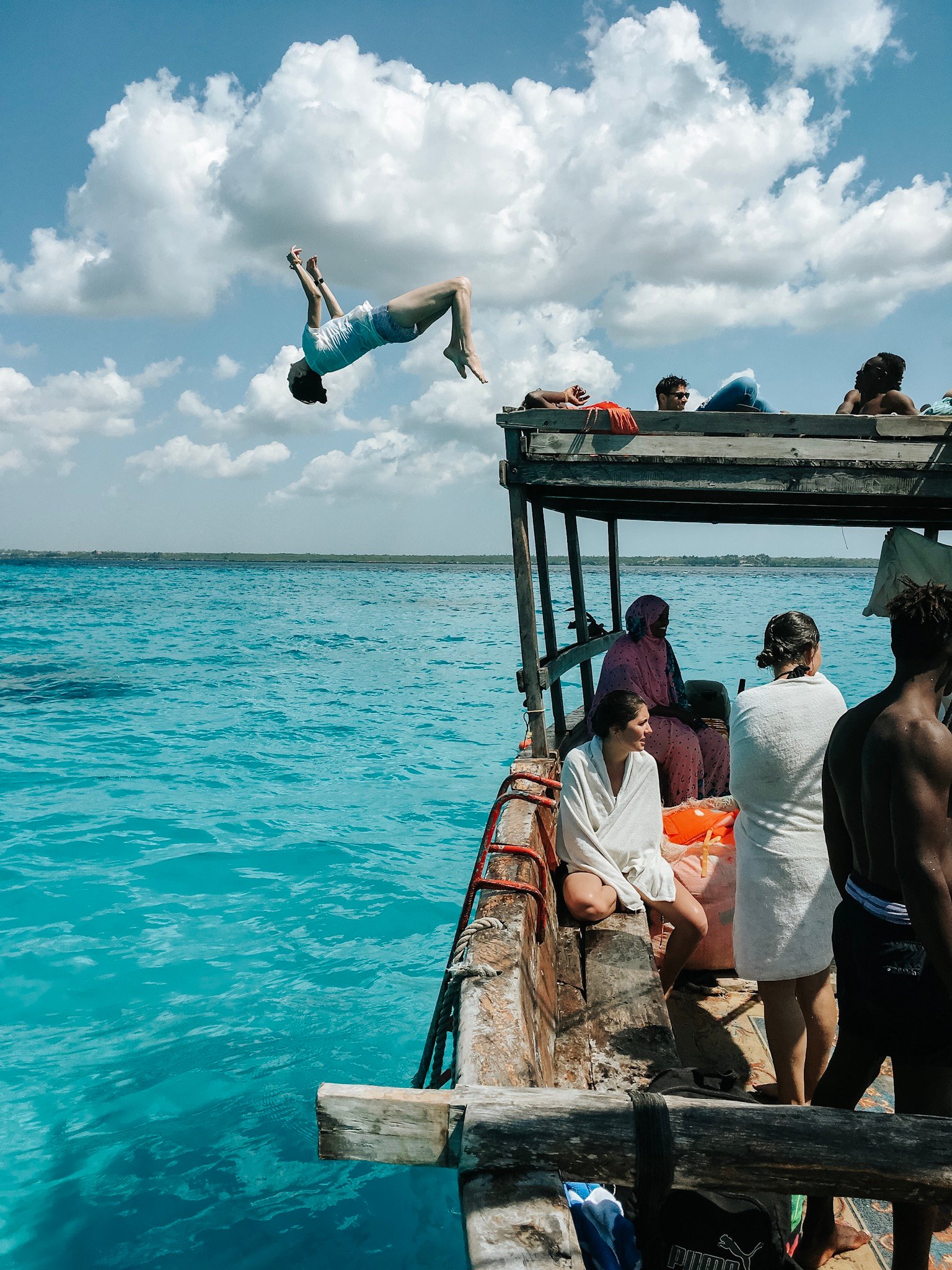 swim with dolphins in zanzibar