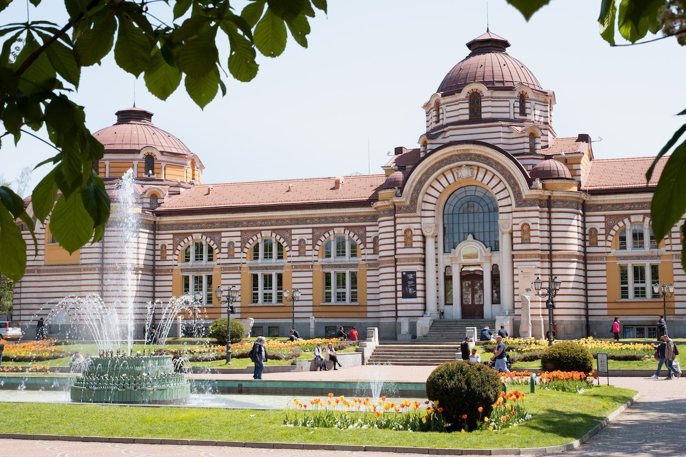 Public central baths, washhouse,bath house , historic building in Sofia AdobeStock_514382825-1