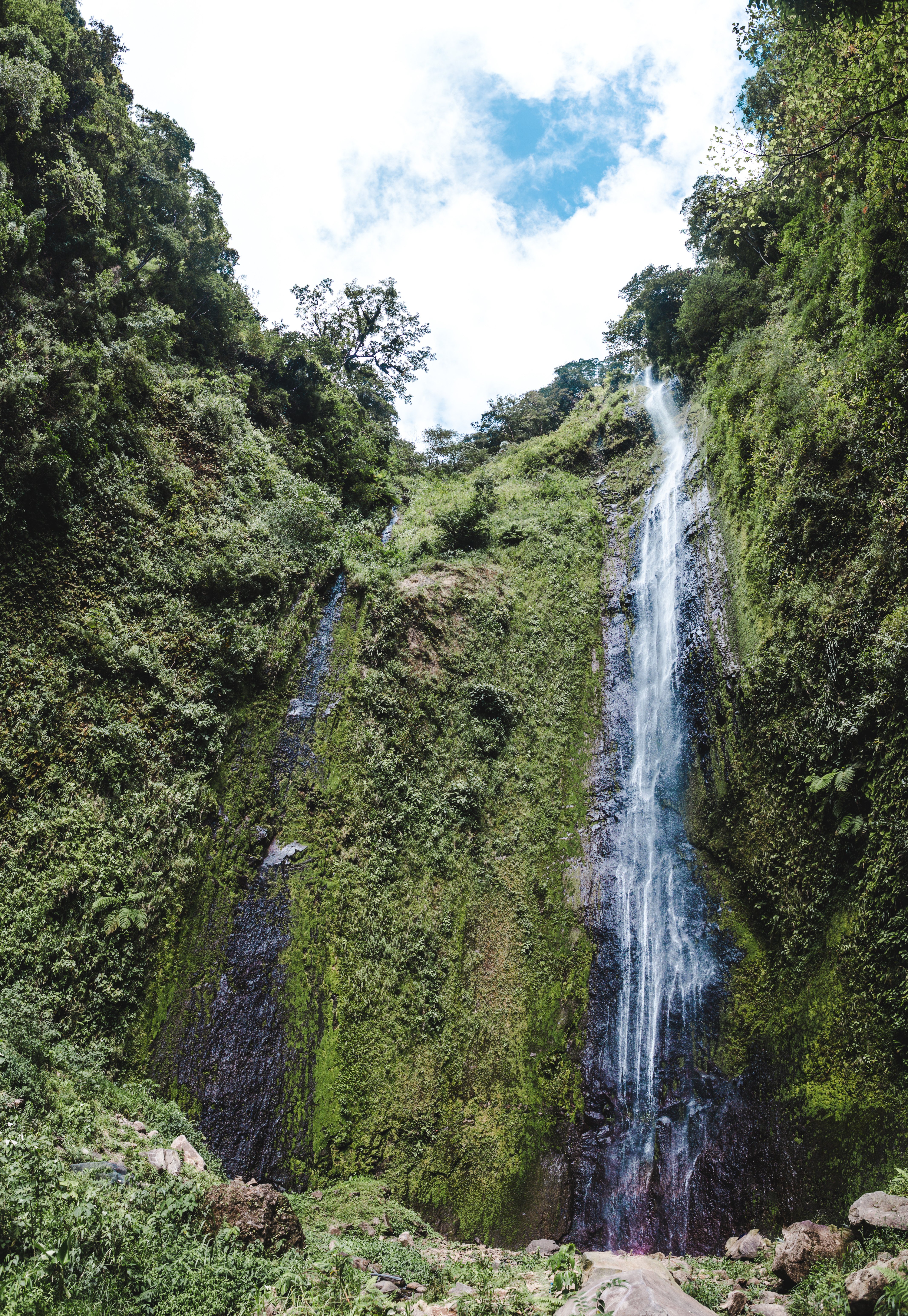 San Ramon waterfall on Isla de Ometepe, Nicaragua AdobeStock_385933804