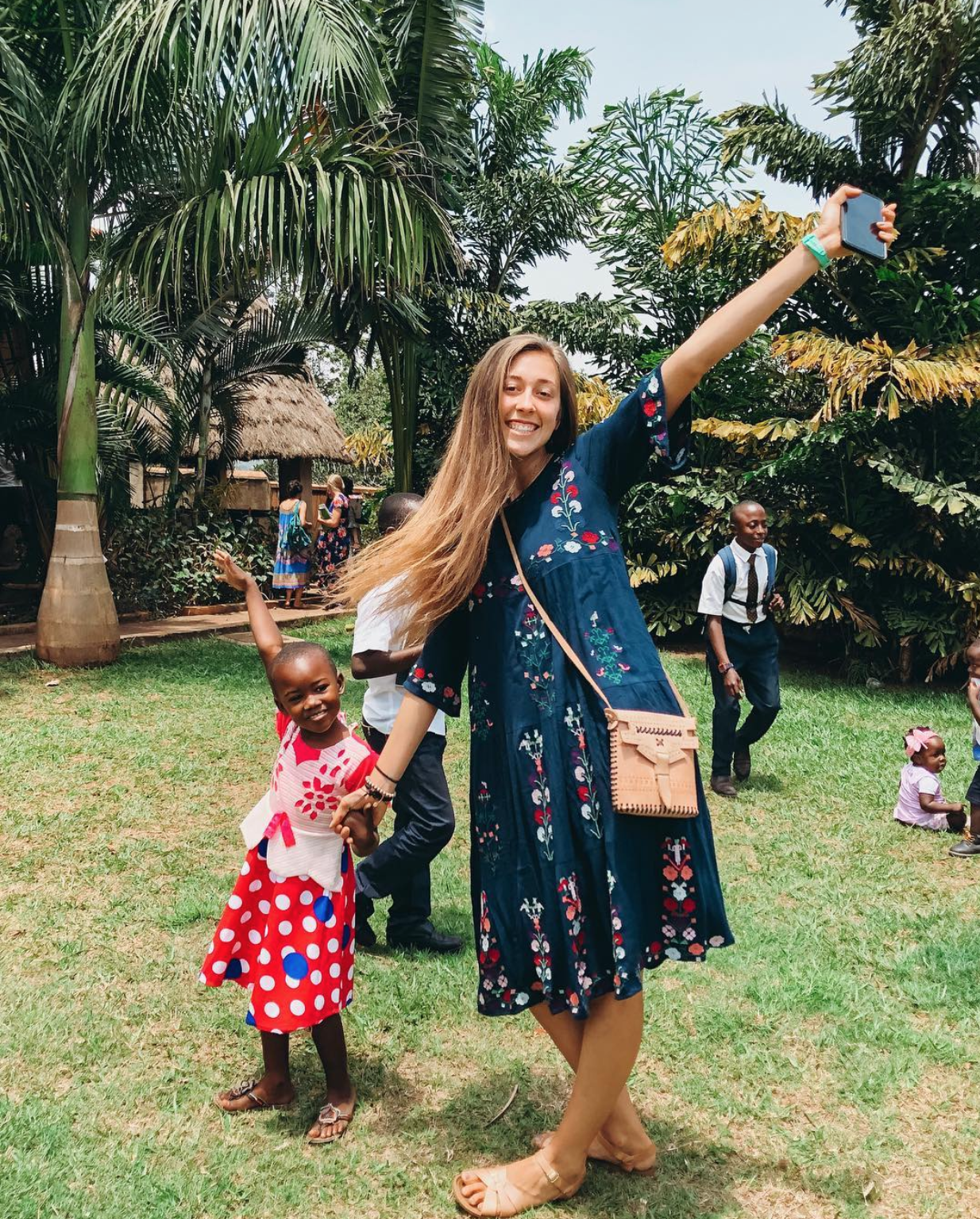 LDS volunteer in Africa