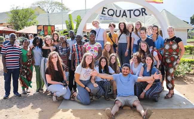 Teach kids English in Uganda