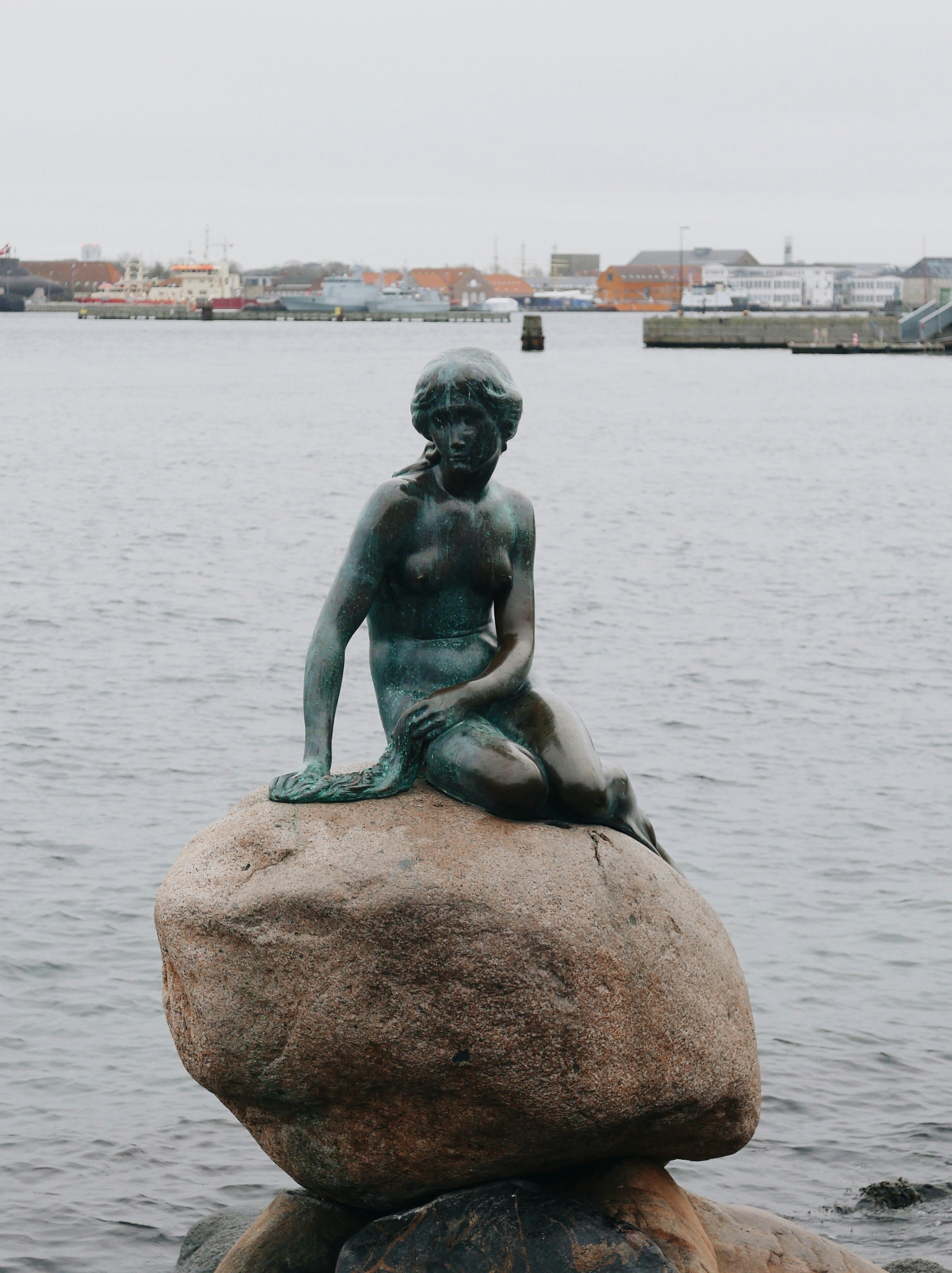Copenhagen Little mermaid sculpture